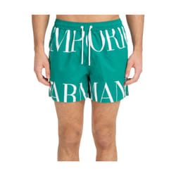 Maillot de bain Emporio Armani Logo original Homme Vert