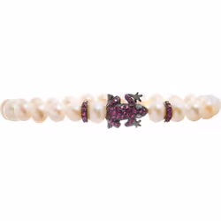 BRACELET LANCASTER JLA-BR-FROG-5-WH