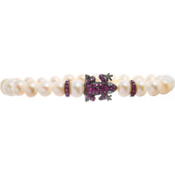 BRACELET LANCASTER JLA-BR-FROG-5-WH