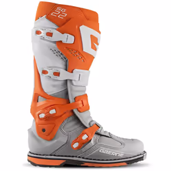 Gaerne SG-22 Bottes de motocross, gris-orange, taille 46 pour Hommes