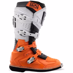 Gaerne GX-1 Goodyear Bottes de motocross, blanc-orange, taille 39 pour Hommes - Vue supplémentaire 2
