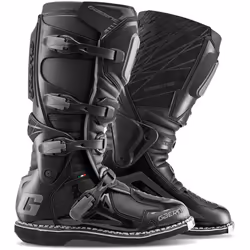 Gaerne Fastback Endurance Bottes de motocross, noir, taille 44 pour Hommes