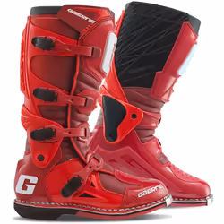 Gaerne Fastback Endurance Bottes de motocross, rouge, taille 43 pour Hommes