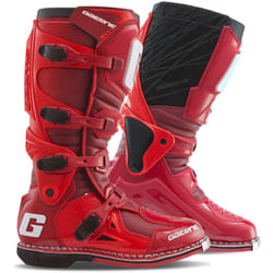 Gaerne Fastback Endurance Bottes de motocross, rouge, taille 45 pour Hommes