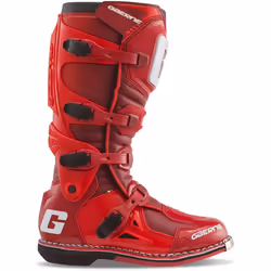 Gaerne Fastback Endurance Bottes de motocross, rouge, taille 47 pour Hommes - Vue supplémentaire 4