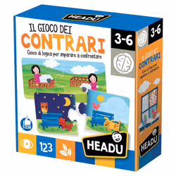 Headu Il Gioco dei Contrari, 3 an(s), Carton