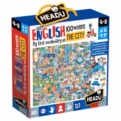 Headu Easy English 100 Words City, 3 an(s)