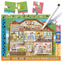 Headu Brain Trainer Jeu de puzzle 108 pièce(s) Bâtiments