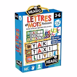Jeu éducatif - NO NAME - MONTESS LOTO LETTRE MOT TOUCH BINGO LETT - Mixte - A partir de 3 ans - Intérieur