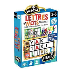 Jeu éducatif - NO NAME - MONTESS LOTO LETTRE MOT TOUCH BINGO LETT - Mixte - A partir de 3 ans - Intérieur