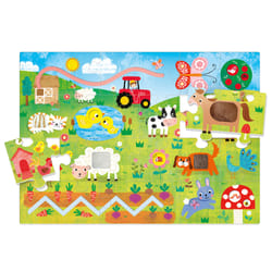 Headu MU23592 puzzle Puzzle avec cadre Ferme