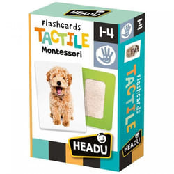 HEADU FLASHCARDS TACTILE MONTESSORI GIOCHI BAMBINI SVILUPPO DIDATTICA APPRENDIMENTO
