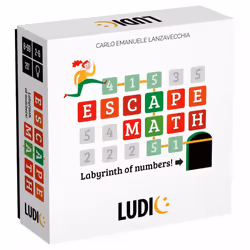 Ludic Escape Math, Jeu de société, Echapper, 8 an(s), Jeu familial