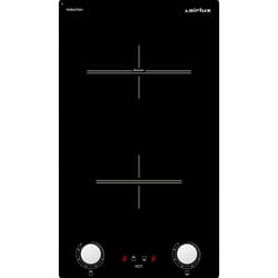 Airlux ATI320MC plaque Noir Intégré 30 cm Plaque avec zone à induction 2 zone(s)