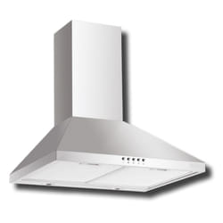 Airlux AHP653IX hotte Montée au mur Acier inoxydable 498 m³/h C
