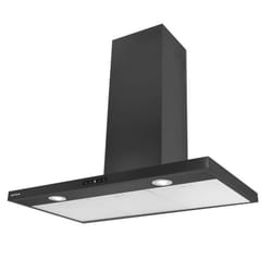 Airlux AHBF971BK hotte Montée au mur Noir 679 m³/h A