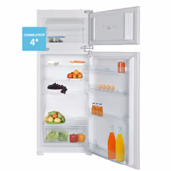 Airlux ARI200DA réfrigérateur-congélateur Intégré 210 L E Blanc