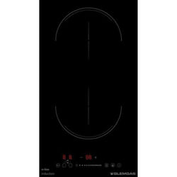 Glem Gas GTI321BS plaque Noir Intégré 28.8 cm Plaque avec zone à induction 2 zone(s)