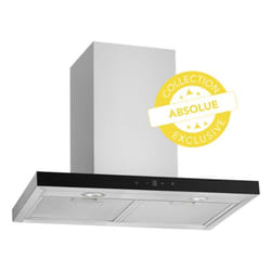 Airlux AHBS660SS hotte Montée au mur Acier inoxydable 636 m³/h