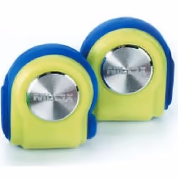 Nilox 10NXAU15ST003, Sans fil, 20 - 20000 Hz, Appels/Musique, 5 g, Casque, Bleu, Jaune