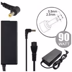 Nilox NLX90W-LT02, Ordinateur portable, Intérieure, 90 W, 19 V, CA vers CC, 4,74 A