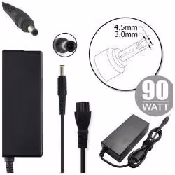 Nilox NLX90W-HP37D, Ordinateur portable, Auto/Indoor, 90 W, 19.5 V, CA vers CC, 4,62 A
