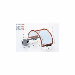 Dispositif de protection de tour PTO 01/400 | OPTIMUM 3401400