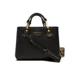 Emporio Armani MyEA - Mini sac cabas avec imprimé cerf Noir EW000382-AF12103-MC032