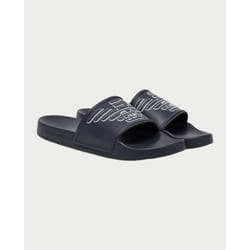 Claquette Emporio Armani Eagle Homme Bleu