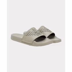 Claquette Emporio Armani Eagle Homme Gris