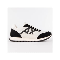 Basket Armani Exchange Heritage Homme Noir