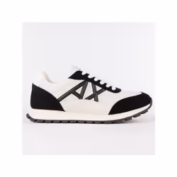 Basket Armani Exchange Heritage Homme Noir