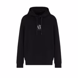 Sweat Armani Exchange Heritage AX Homme Noir