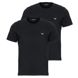 T shirt Emporio Armani Pack x2 Eagle Homme Noir