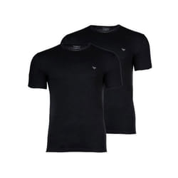 T shirt Emporio Armani Pack x2 Eagle Homme Noir