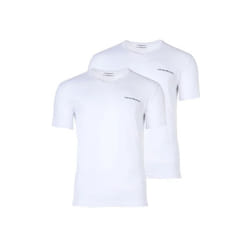 T shirt Emporio Armani Pack x2 heritage Homme Blanc