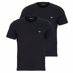 T shirt Emporio Armani Pack x2 Eagle Homme Noir