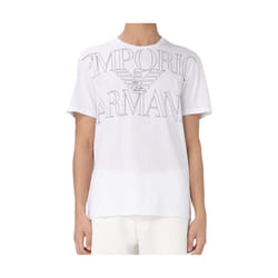 T shirt Emporio Armani Eagle Homme Blanc