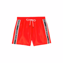 Maillot de bain Emporio Armani Line eagle Homme Rouge