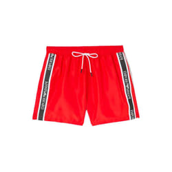 Maillot de bain Emporio Armani Line eagle Homme Rouge