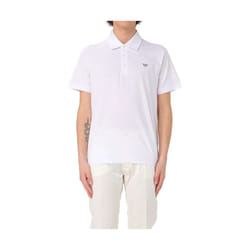 Polo Emporio Armani Eagle GA Homme Blanc