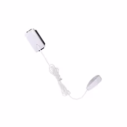 Bouton-poussoir à cordon 1P 16A 250V Série Space Ettroit compatible Bticino Livinglight couleur blanc. Il est utilisé pour ac ...