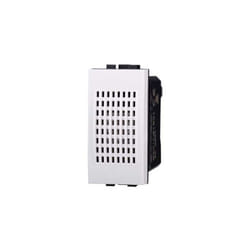 Avertisseur sonore compatible Bticino Livinglight 6A 220V couleur blanc
