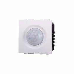 Capteur PIR infrarouge Série Space Ettroit compatible Bticino Livinglight couleur blanc. Est un dispositif de contrôle d'écla ...