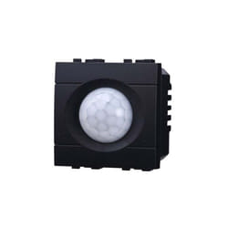Ettroit - Capteur pir infrarouge compatible Bticino Livinglight couleur noir
