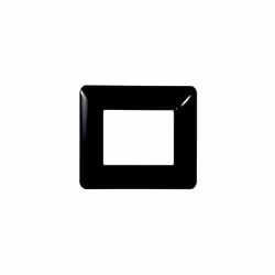 Plaque compatibles Bticino Matix 2 modules en matière plastique noir La plaque peut être installée sur des supports sku. MT02 ...