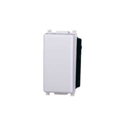 Ettroit - Interrupteur ou va et vient 1P 16A compatible Vimar Plana couleur blanc EV0801