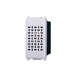 Ettroit - Avertisseur sonore compatible Vimar Plana 6A 220V couleur blanc EV1501