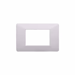 Plaque compatibles 3 modules Série Starlight Ettroit compatible Vimar Plana , en matière plastique blanc. La plaque peut être ...