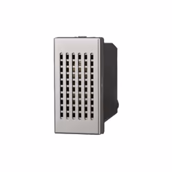 Sonnerie de bronze 6A 230V Série Moon Ettroit compatible Bticino Axolute couleur tech (gris). Reliée à un bouton, la sonnerie ...